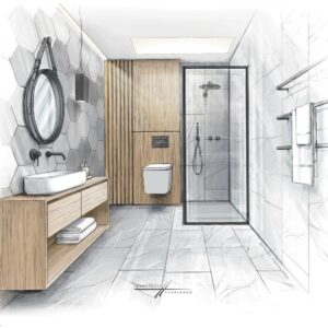 bathroom design image by anastasia chaplenco