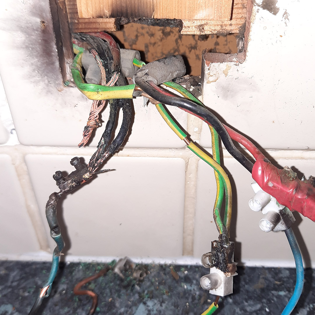 Image of Dangerous Wiring