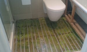 an example of under floor heating